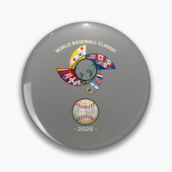 Item preview, World Baseball Classic 2026 International Flags Emblem T-S-95 designed and sold by KarlasdStrau.