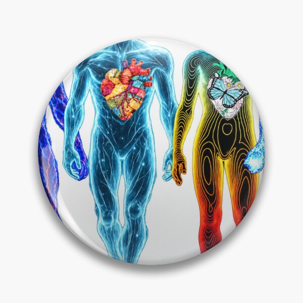 Item preview, Electric Human Figures with Anatomical Hearts designed and sold by Slyfish.