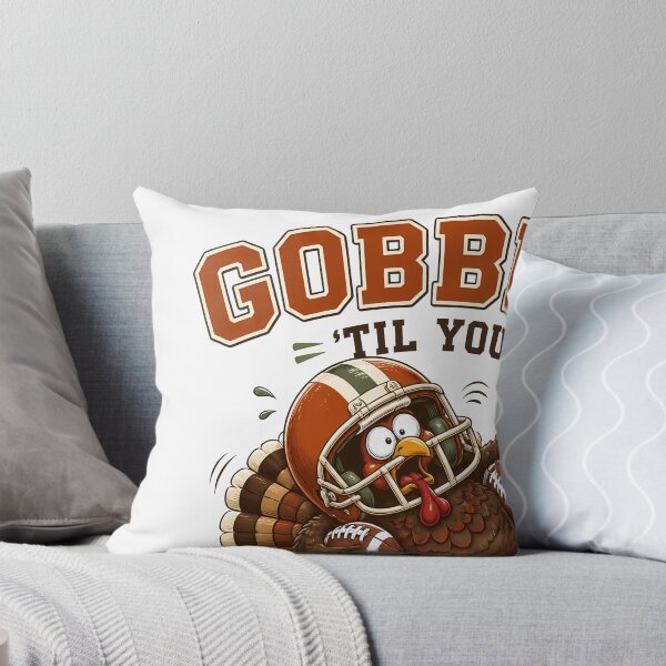 Item preview, Gobble Wobble Football Funny Turkey Sports designed and sold by RoyesButler.