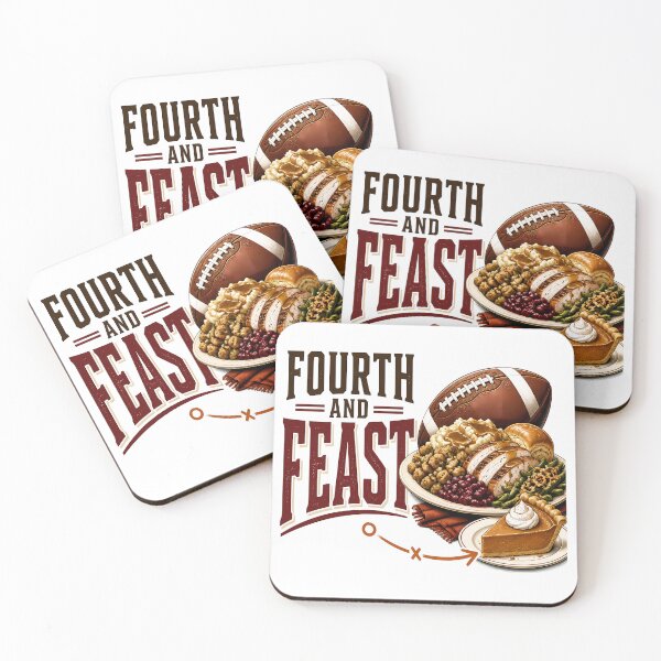 Item preview, Fourth Quarter Feast Thanksgiving Football Sport designed and sold by RoyesButler.