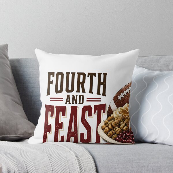 Item preview, Fourth Quarter Feast Thanksgiving Football Sport designed and sold by RoyesButler.