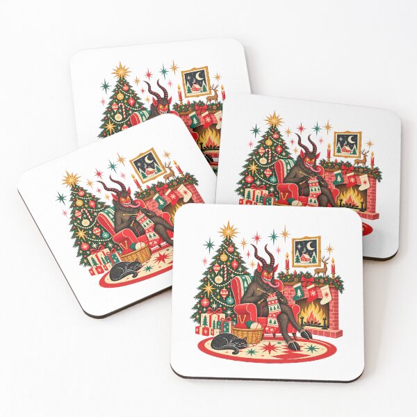 Item preview, Vintage Krampus, Funny Retro Christmas designed and sold by Commons275.