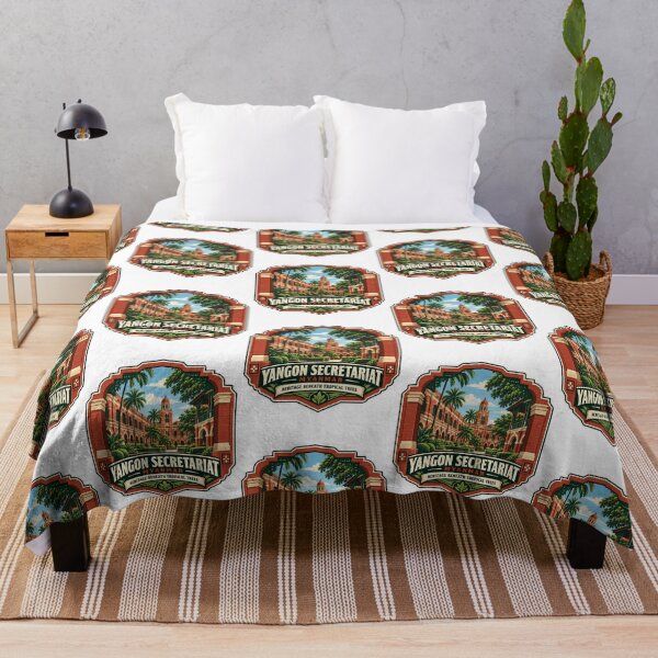 Item preview, Yangon Secretariat Myanmar Heritage Tropical Trees Travel History Landmark designed and sold by schulte-beckis.