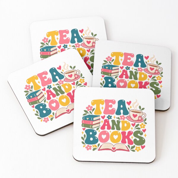 Item preview, Tea And Books Book Lover Reading Tea Drinker Hobby designed and sold by SkeletonsDanger.
