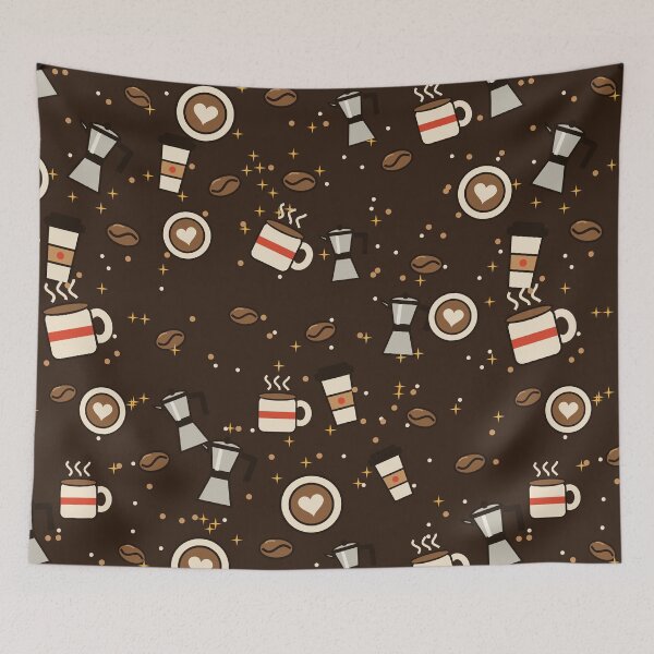 Item preview, Coffe Pattern designed and sold by EpicBlackCat.