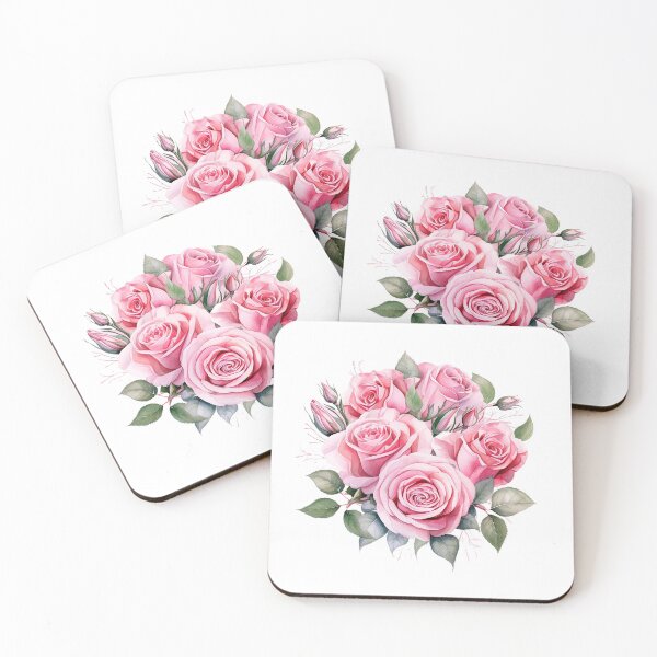 Item preview, Pink Rose | Elegant Floral Aesthetic Art designed and sold by Mandayartstudio.