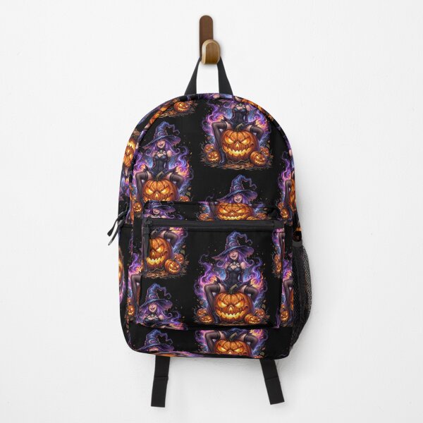 Item preview, Wicked Pumpkin Witch - Dark Fantasy Anime Halloween Art designed and sold by HexOne.