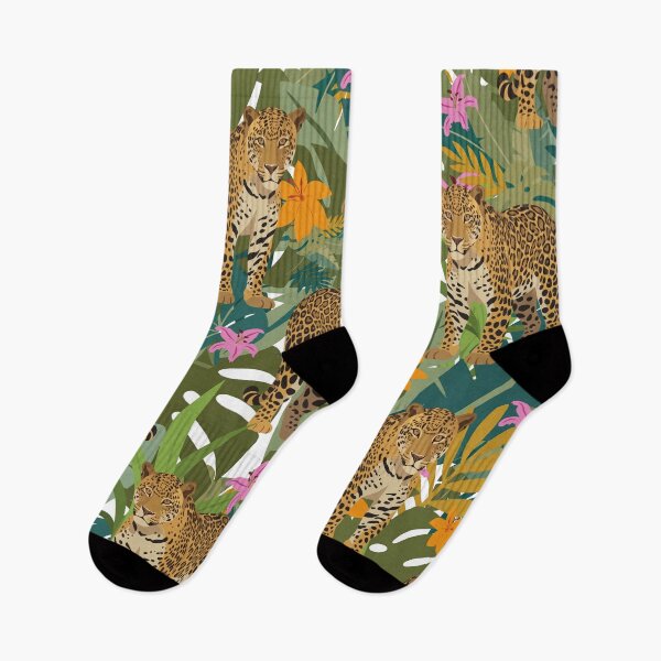 Item preview, Jaguar Jungle Pattern designed and sold by SeaStarAlex.