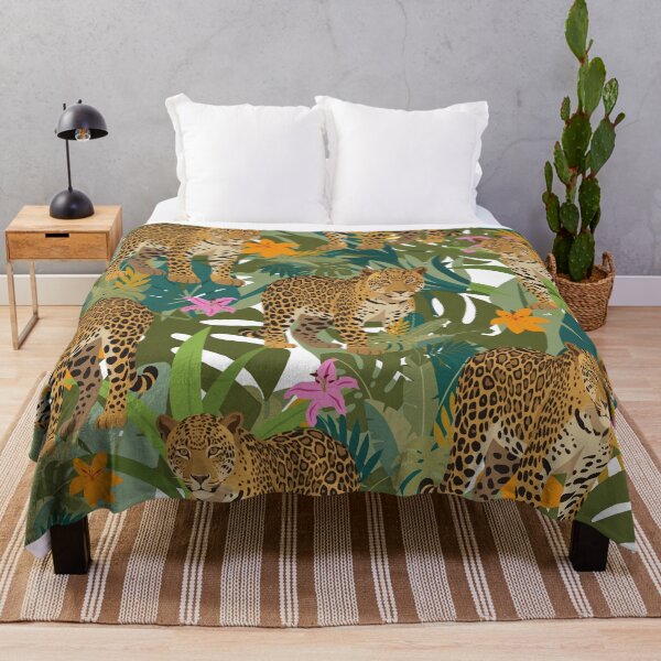 Item preview, Jaguar Jungle Pattern designed and sold by SeaStarAlex.