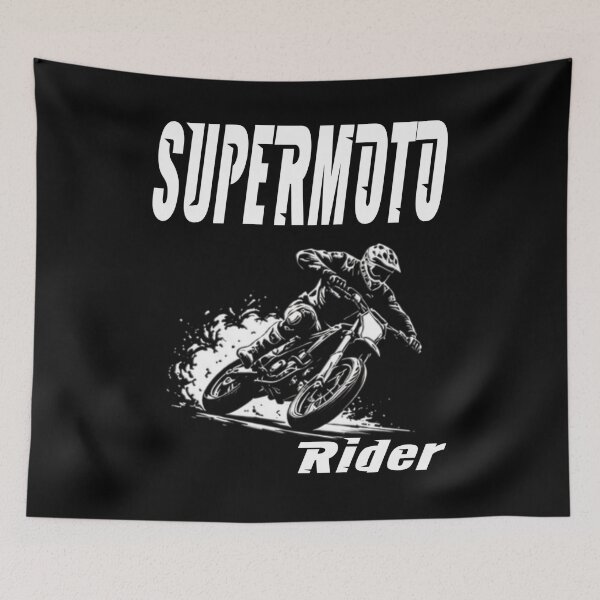 Item preview, Supermoto Rider Motorcycle Racing Drift  designed and sold by Jt41.