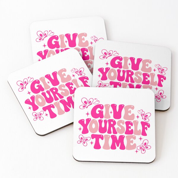Item preview, Give Yourself Time Self Care Mental Health Mindfulness Wellness Quote designed and sold by HumansStuck12.