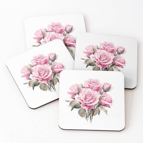 Item preview, Pink Rose | Elegant Floral Aesthetic Art designed and sold by Mandayartstudio.