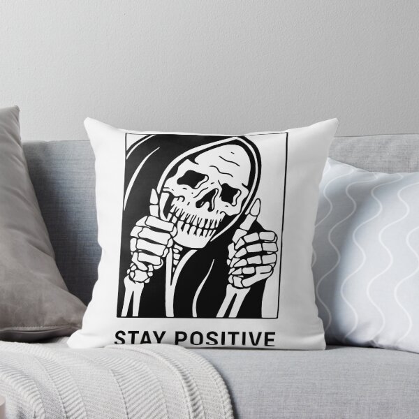 Item preview, Stay Positive  Reaper  Waterproof  designed and sold by carondanshop.