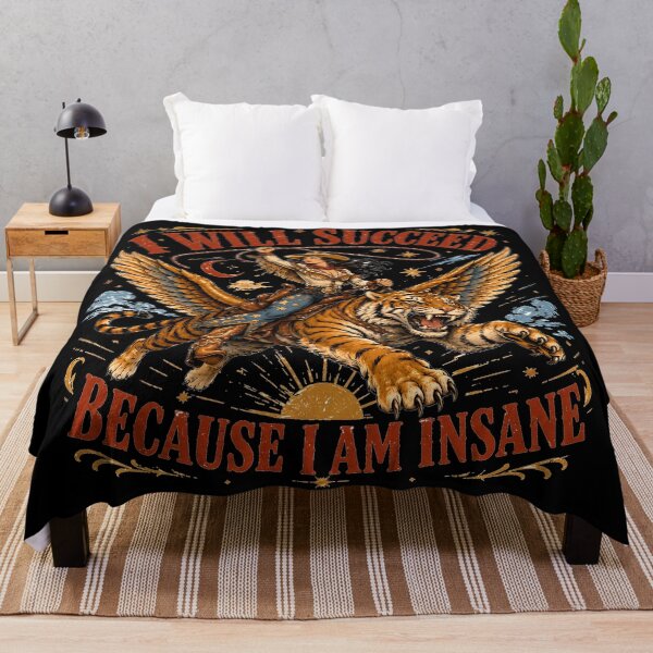 Item preview, I will succeed because I am insane designed and sold by lcnsdjstrtry.