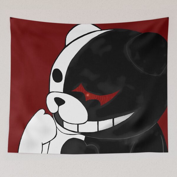Item preview, Monokuma Danganronpa Red Shadow Grin Anime designed and sold by reinazenka.