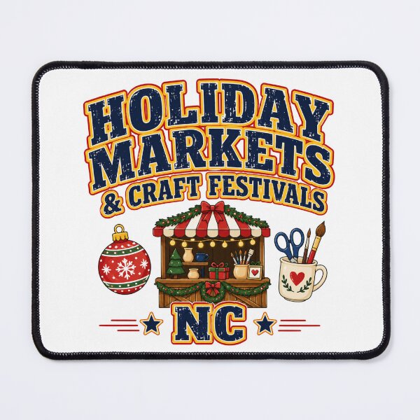 Item preview, North Carolina Christmas Craft Market Stall Ornament Handmade designed and sold by IRON WINGS /USAF.