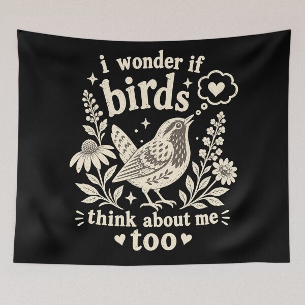 Item preview, I Wonder If Birds Think About Me Too designed and sold by lcnsdjstrtry.