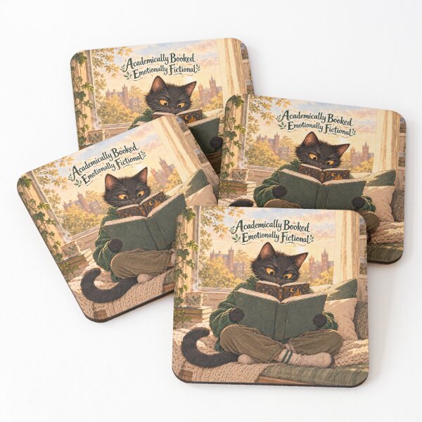 Item preview, Academically Booked. Emotionally Fictional. designed and sold by SandboxMashery.