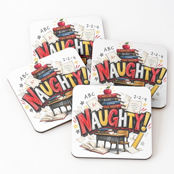 Item preview, Matilda the Musical - NAUGHTY designed and sold by Lyric Vault - Rock on.