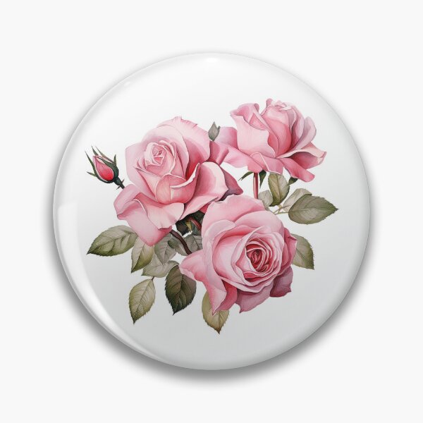 Item preview, Pink Rose | Elegant Floral Aesthetic Art designed and sold by Mandayartstudio.