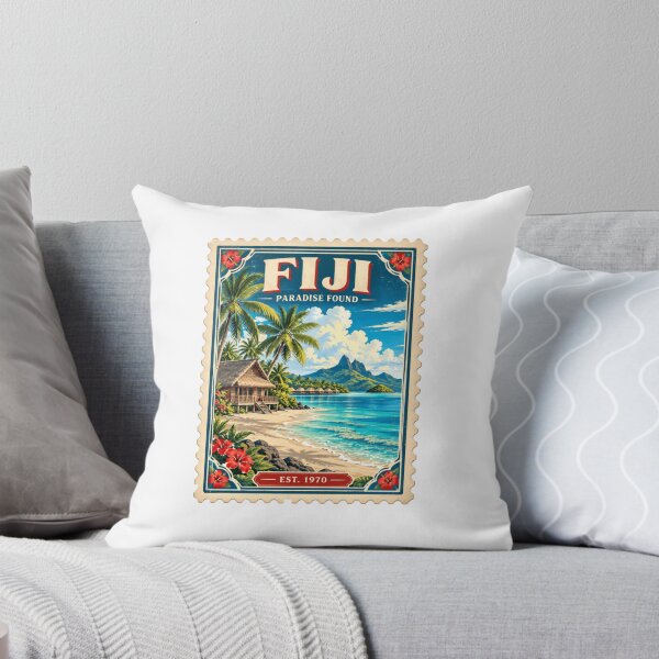 Item preview, Fiji Paradise Found Est. 1970 Tropical Island Vacation Travelers designed and sold by ManilStuck237.