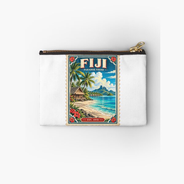 Item preview, Fiji Paradise Found Est. 1970 Tropical Island Vacation Travelers designed and sold by ManilStuck237.