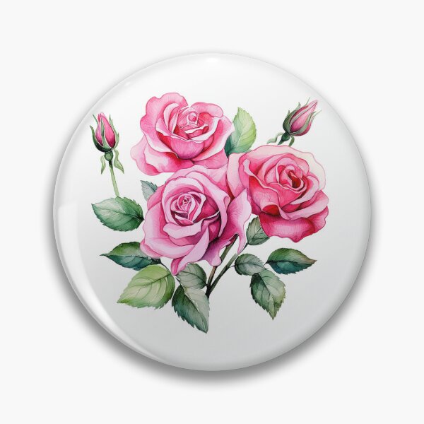 Item preview, Pink Rose | Elegant Floral Aesthetic Art designed and sold by Mandayartstudio.