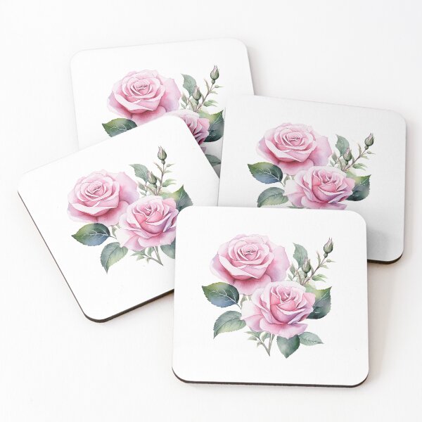 Item preview, Pink Rose | Elegant Floral Aesthetic Art designed and sold by Mandayartstudio.