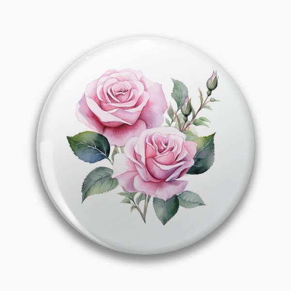 Item preview, Pink Rose | Elegant Floral Aesthetic Art designed and sold by Mandayartstudio.