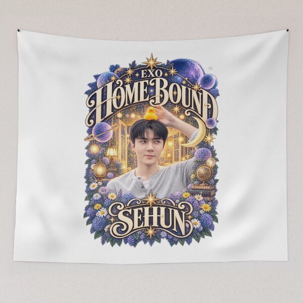 Item preview,  EXO Sehun Home Bound Celestial Garden Portrait designed and sold by Valeree Store.