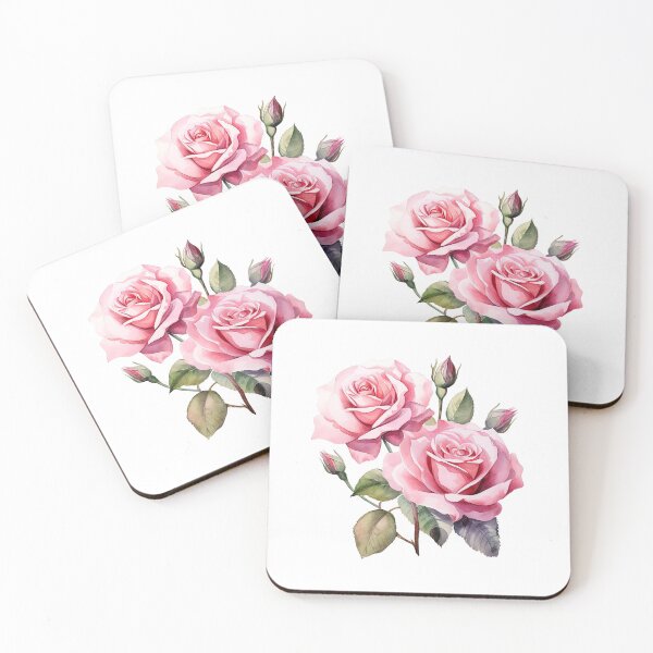 Item preview, Pink Rose | Elegant Floral Aesthetic Art designed and sold by Mandayartstudio.