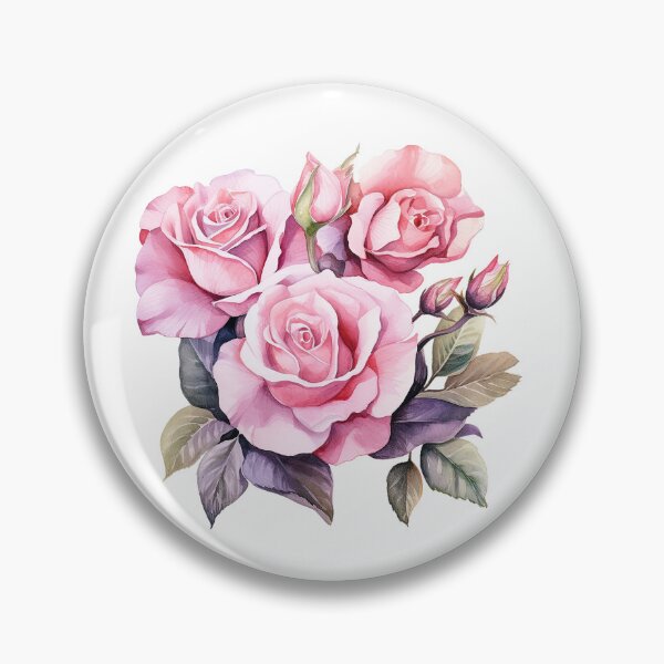Item preview, Pink Rose | Elegant Floral Aesthetic Art designed and sold by Mandayartstudio.