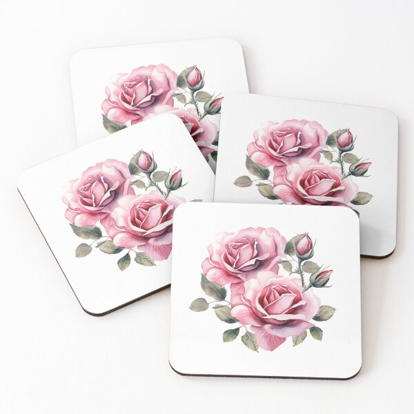 Item preview, Pink Rose | Elegant Floral Aesthetic Art designed and sold by Mandayartstudio.