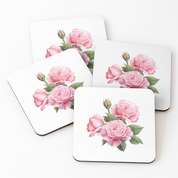 Item preview, Pink Rose | Elegant Floral Aesthetic Art designed and sold by Mandayartstudio.
