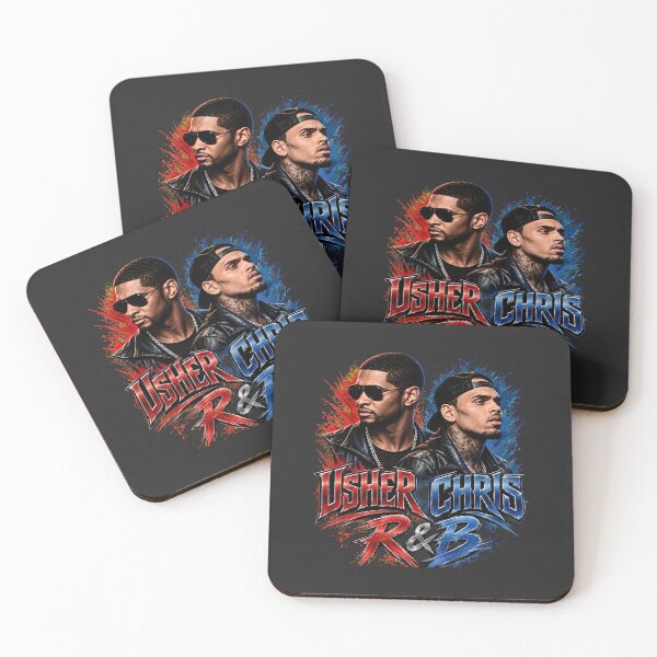 Item preview, Usher Chris Brown Tshirts Usher And Chris Brown The R&b World Tour designed and sold by griffithrbb35.