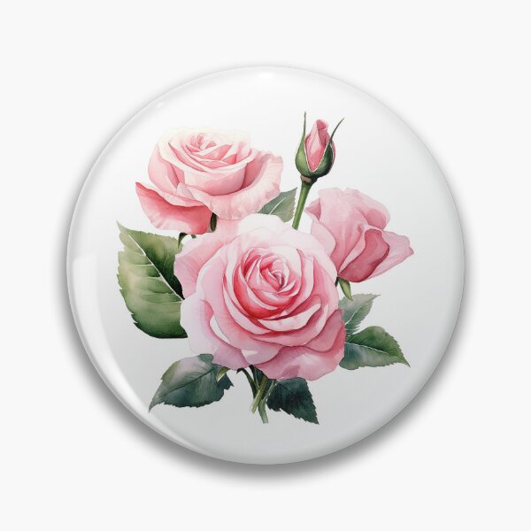 Item preview, Pink Rose | Elegant Floral Aesthetic Art designed and sold by Mandayartstudio.