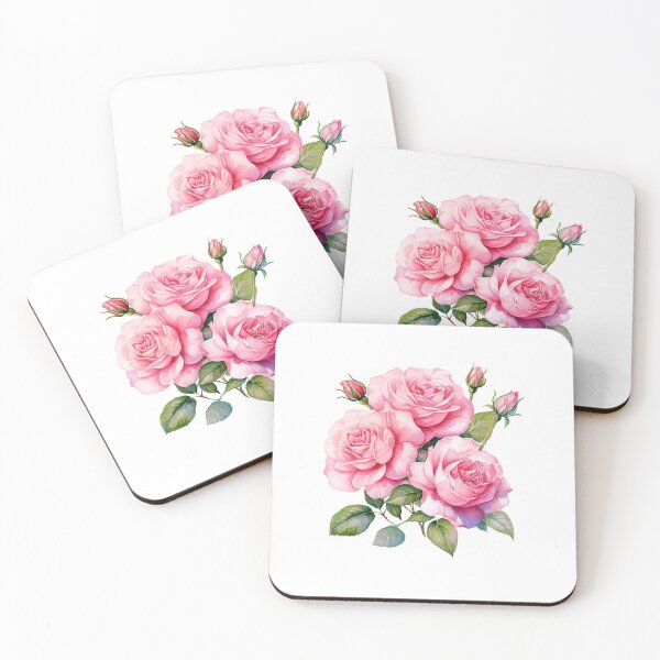 Item preview, Pink Rose | Elegant Floral Aesthetic Art designed and sold by Mandayartstudio.