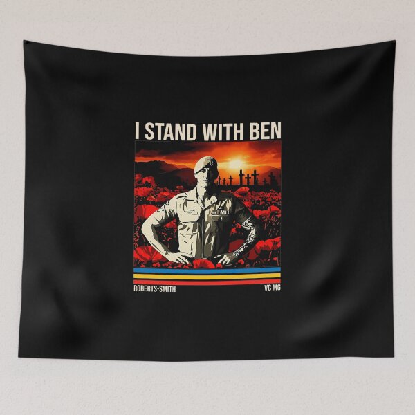 Item preview,  Ben Roberts-Smith Support Stand With Ben Australian Army designed and sold by itrebweiklg.