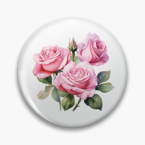 Item preview, Pink Rose | Elegant Floral Aesthetic Art designed and sold by Mandayartstudio.