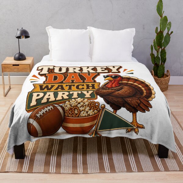 Item preview, Turkey Day Watch Party Football Game Gathering designed and sold by BernoNickel.