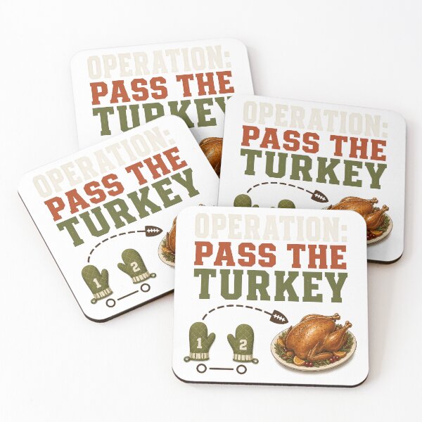 Item preview, Pass The Turkey Funny Football Thanksgiving Pun designed and sold by BernoNickel.