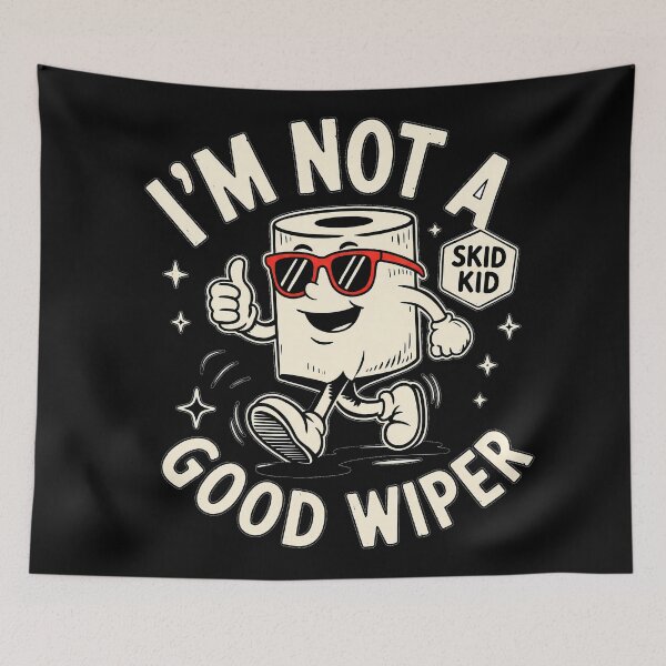 Item preview, I'm Not A Good Wiper, Funny Toilet Paper designed and sold by Bob Meme Life.