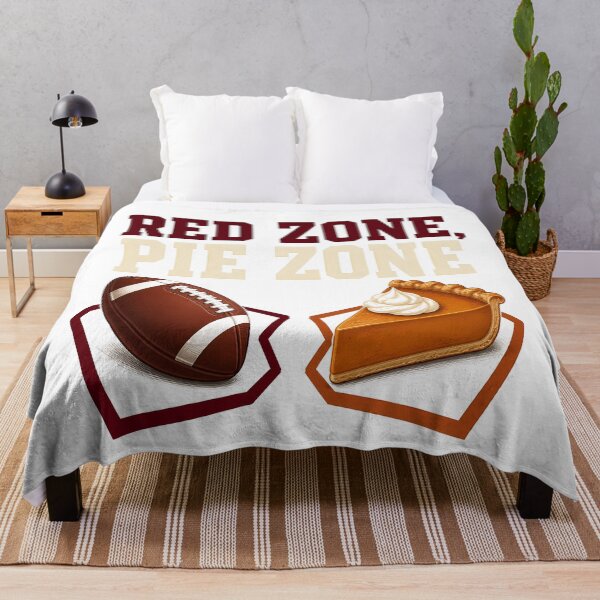 Item preview, Red Zone Pie Zone Funny Football Dessert designed and sold by BernoNickel.