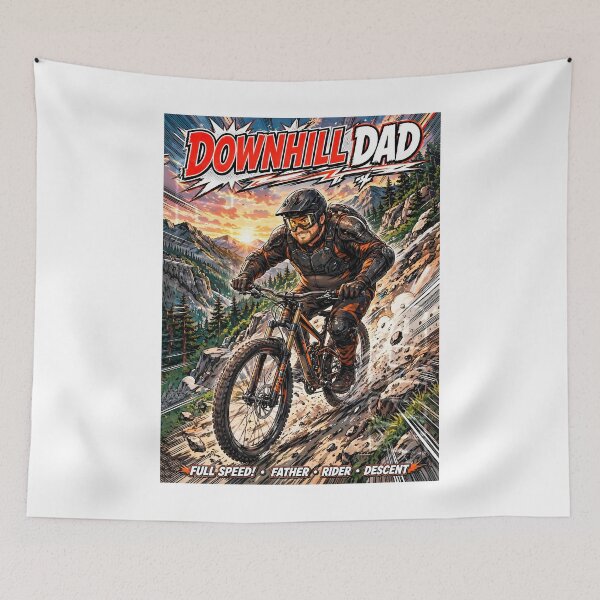 Item preview, Downhill MTB dad – a design for dads who are fans of downhill mountain biking #2. designed and sold by UrbanTRIP.