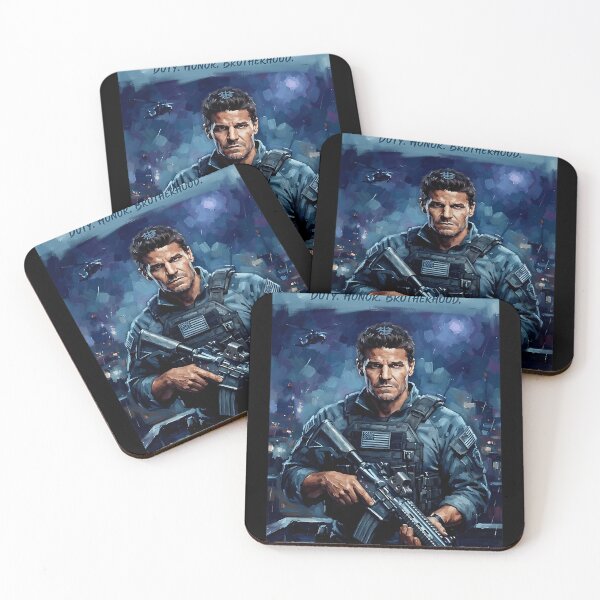 Item preview,  Seal Team Retro Military Action Bravo Team Navy Seals Tribute Art Tv Show Poster designed and sold by itrebweiklg.