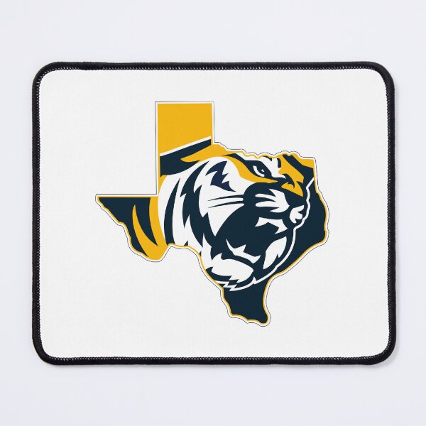 Item preview, Tiger Head Mascot Inside Texas State Map Logo designed and sold by houcnas.
