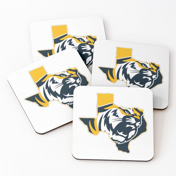 Item preview, Tiger Head Mascot Inside Texas State Map Logo designed and sold by houcnas.