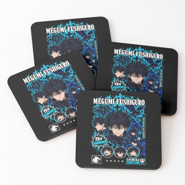 Item preview, Megumi Fushiguro Ten Shadows Blue Collage designed and sold by veyackbird.