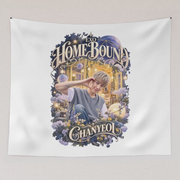 Item preview, Chanyeol Home Bound Lavender Galaxy Portrait designed and sold by Valeree Store.