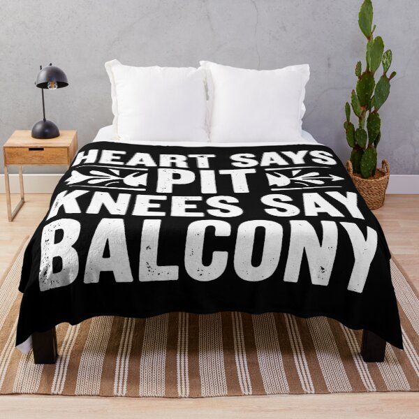 Item preview, Heart Says Pit Knees Say Balcony. #3 designed and sold by EunsooLee.
